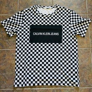 Calvin Klein Jeans checker tee